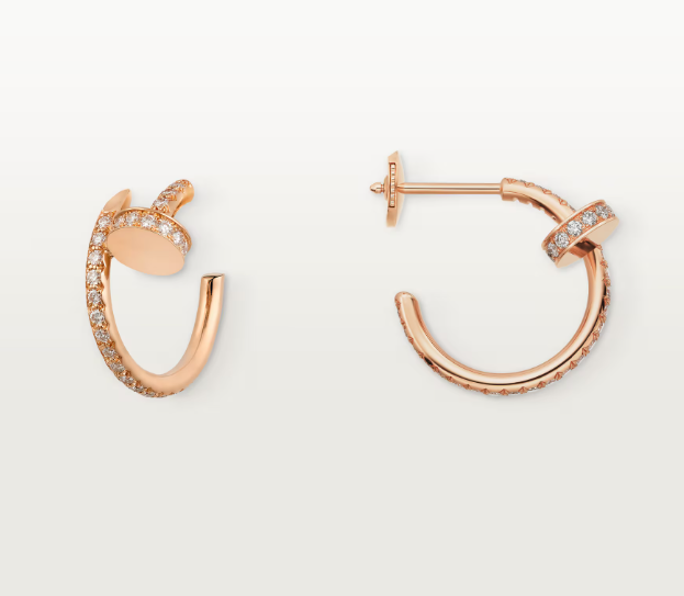 앵끌루 후프 이어링, 스몰 파베